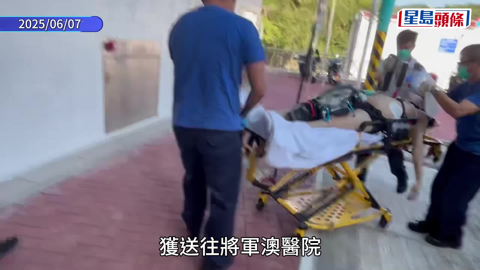 遇溺男子搶救兩日後不治。