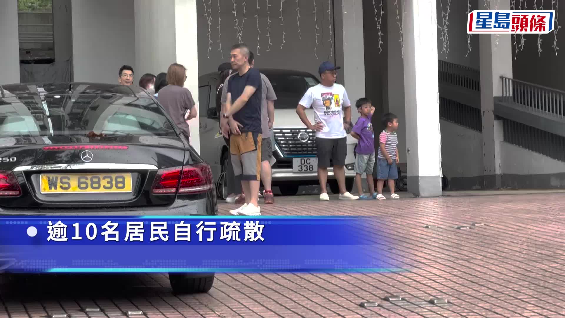 消防到場救熄。梁國峰攝