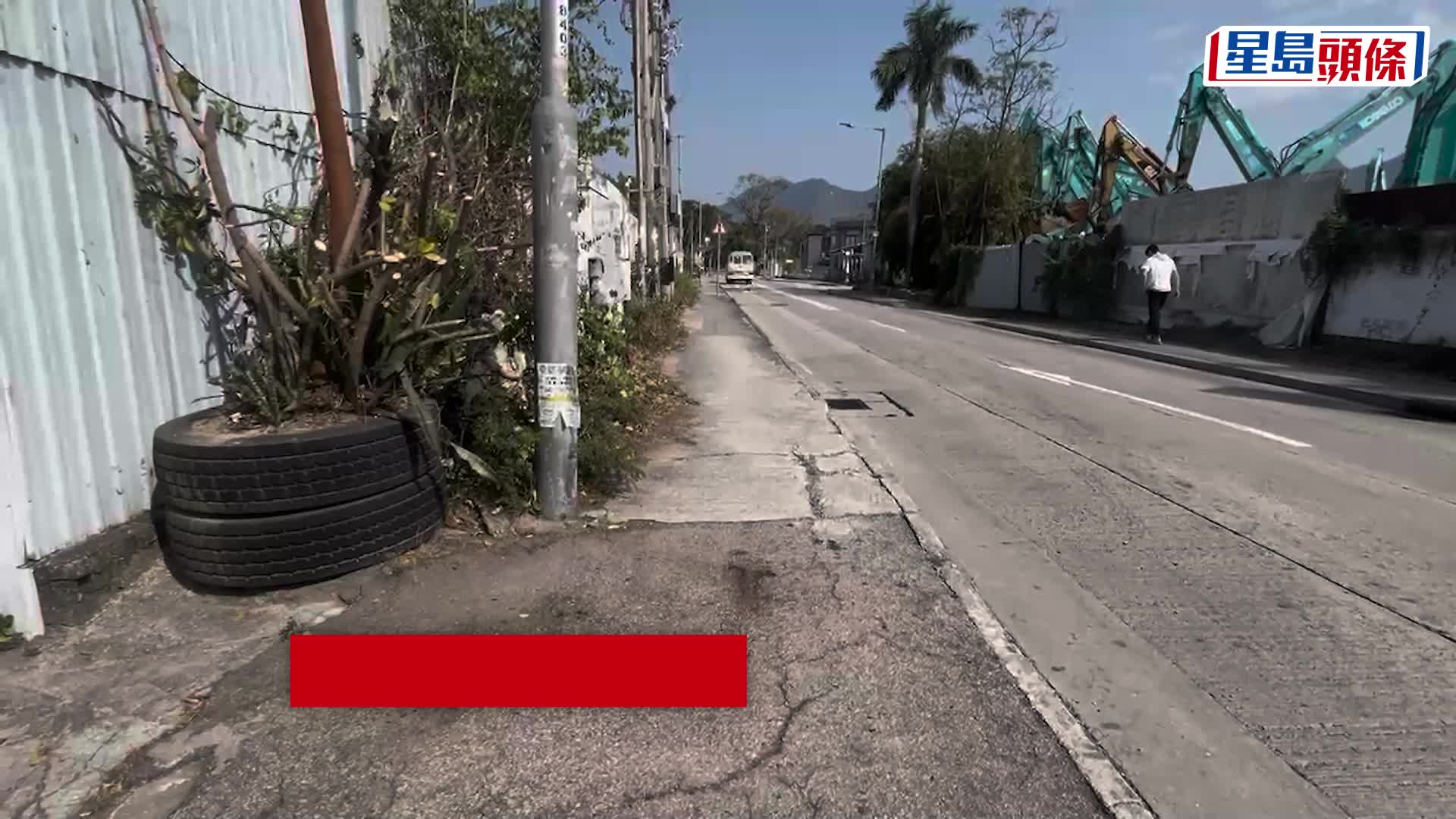 錦上路發生致命交通意外。楊偉亨攝