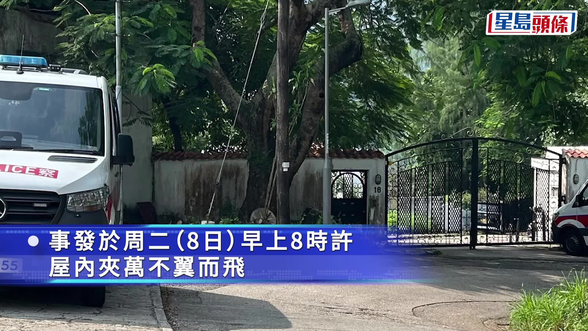 沙田道风山路独立屋遭撬窗爆窃 夹万被抬走 损失有待点算