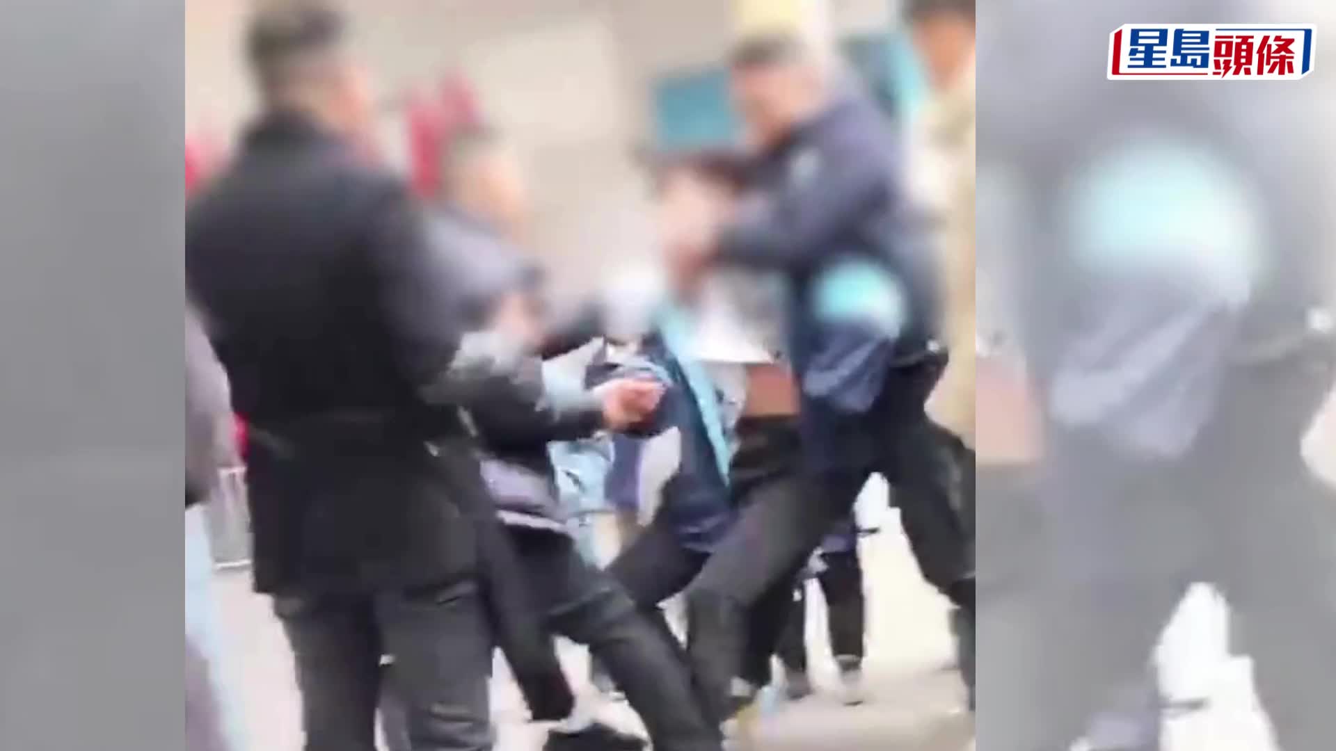 重慶中學生髮型不合規？  老師當眾按地強剪惹熱議｜有片