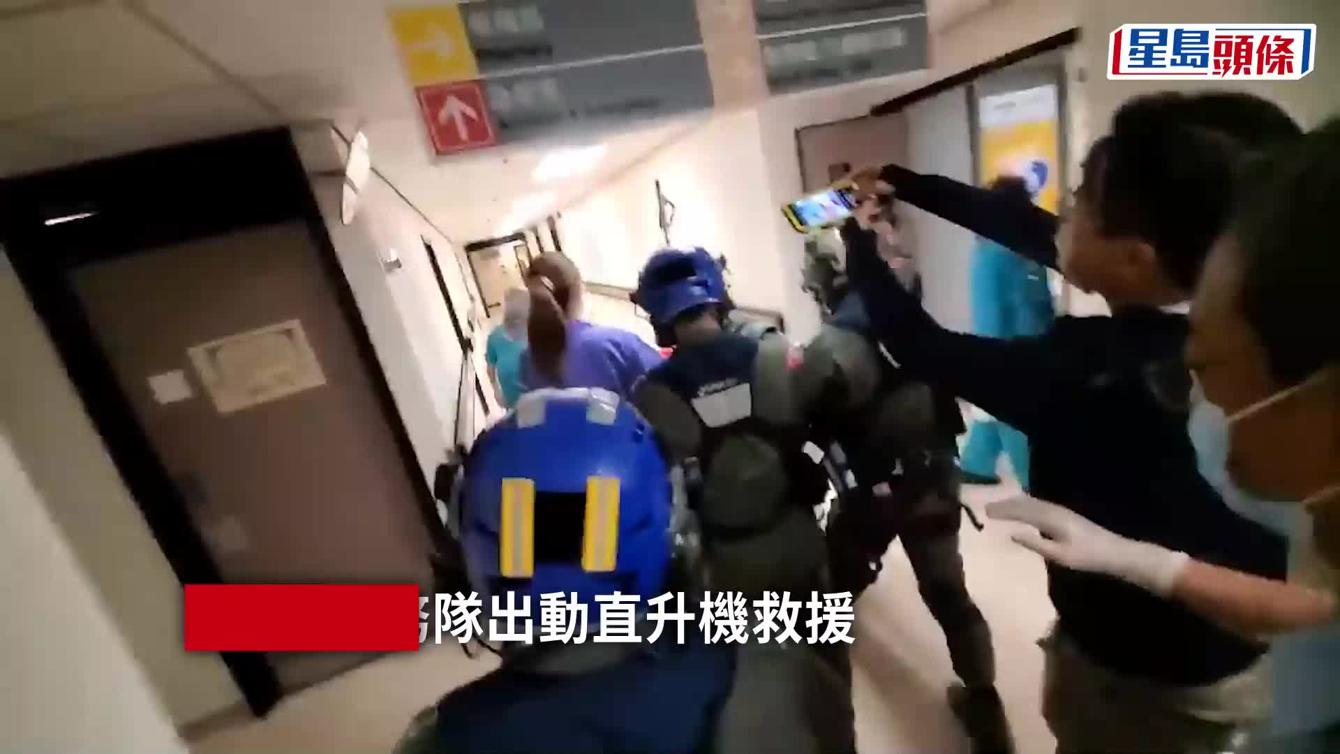 男子在長牌墩昏迷不醒送院搶救。楊偉亨攝