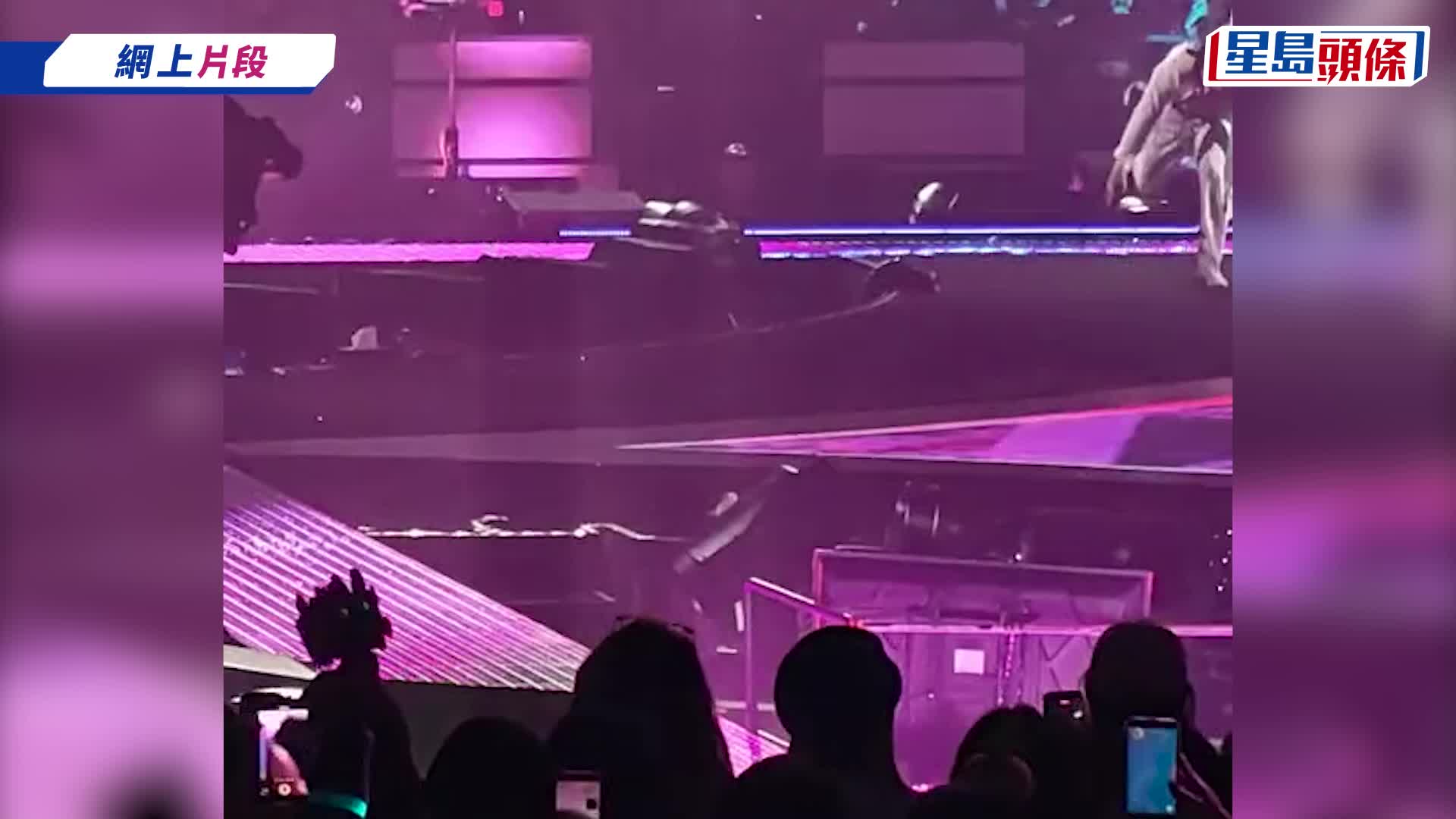 阿信上海演唱会堕台后报平安 已到医院检查获F3献吻