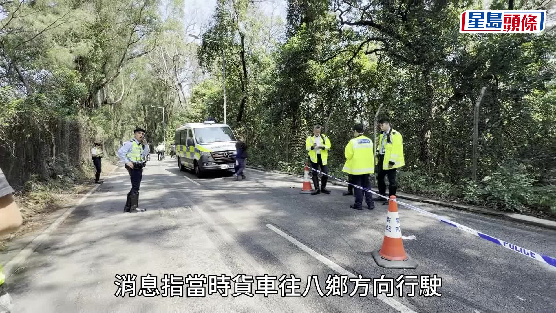 粉锦公路2死车祸｜疑的士突越过中线酿祸 35岁货车司机被捕