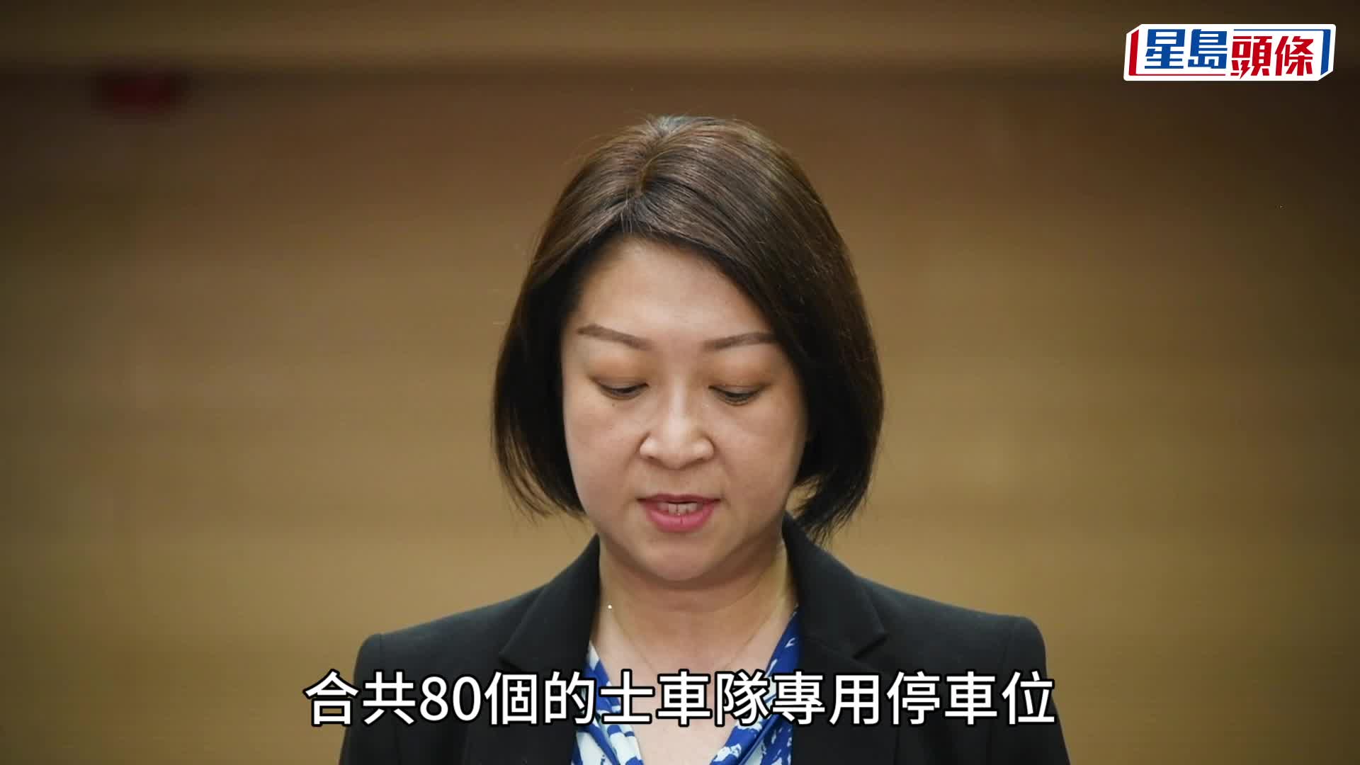 李頌恩表示，的士車隊車上安裝相關設施， 亦已達到車隊規模的6成。盧江球攝