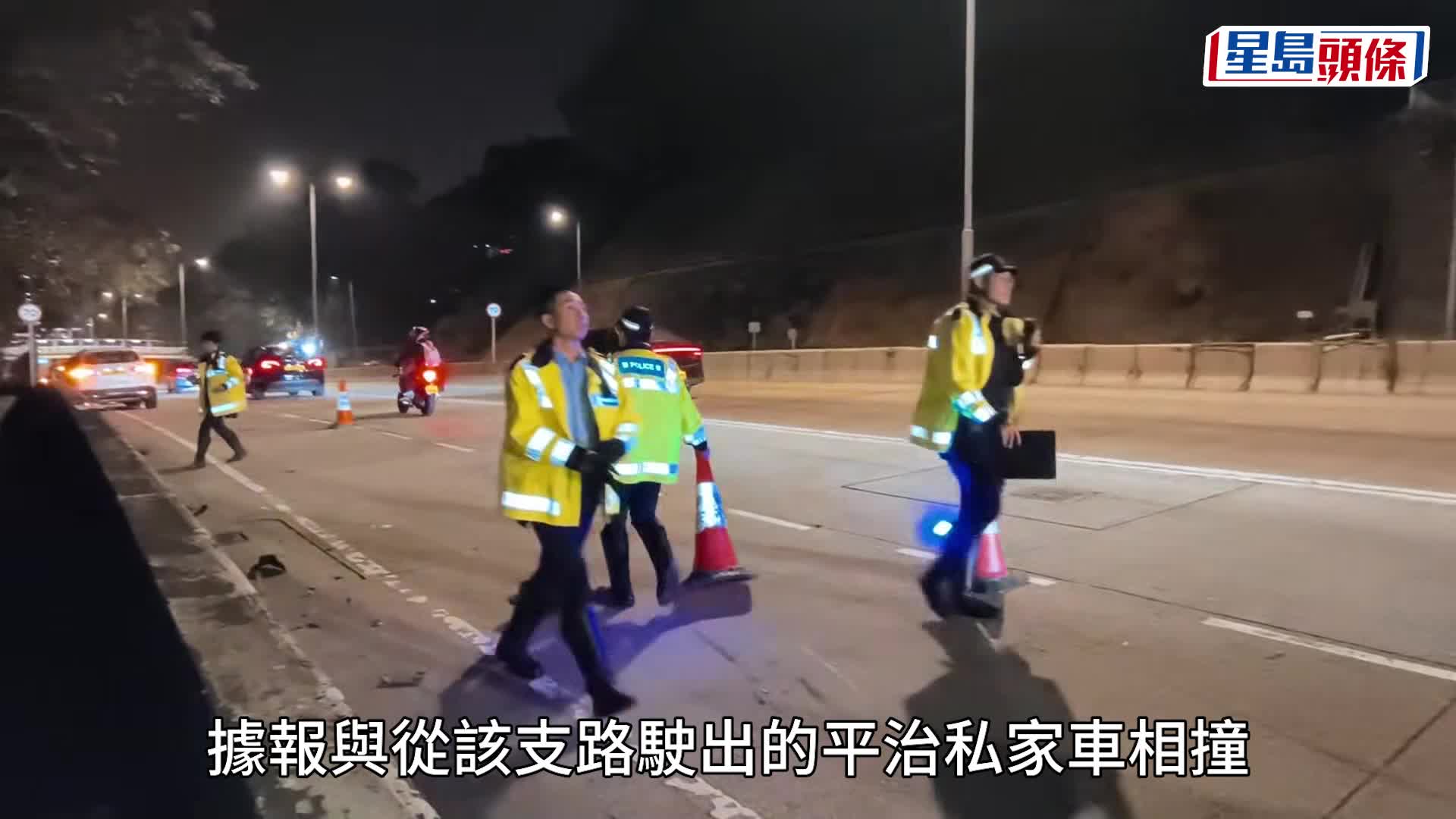 长沙湾呈祥道两车互撼 平治男司机昏迷送院不治