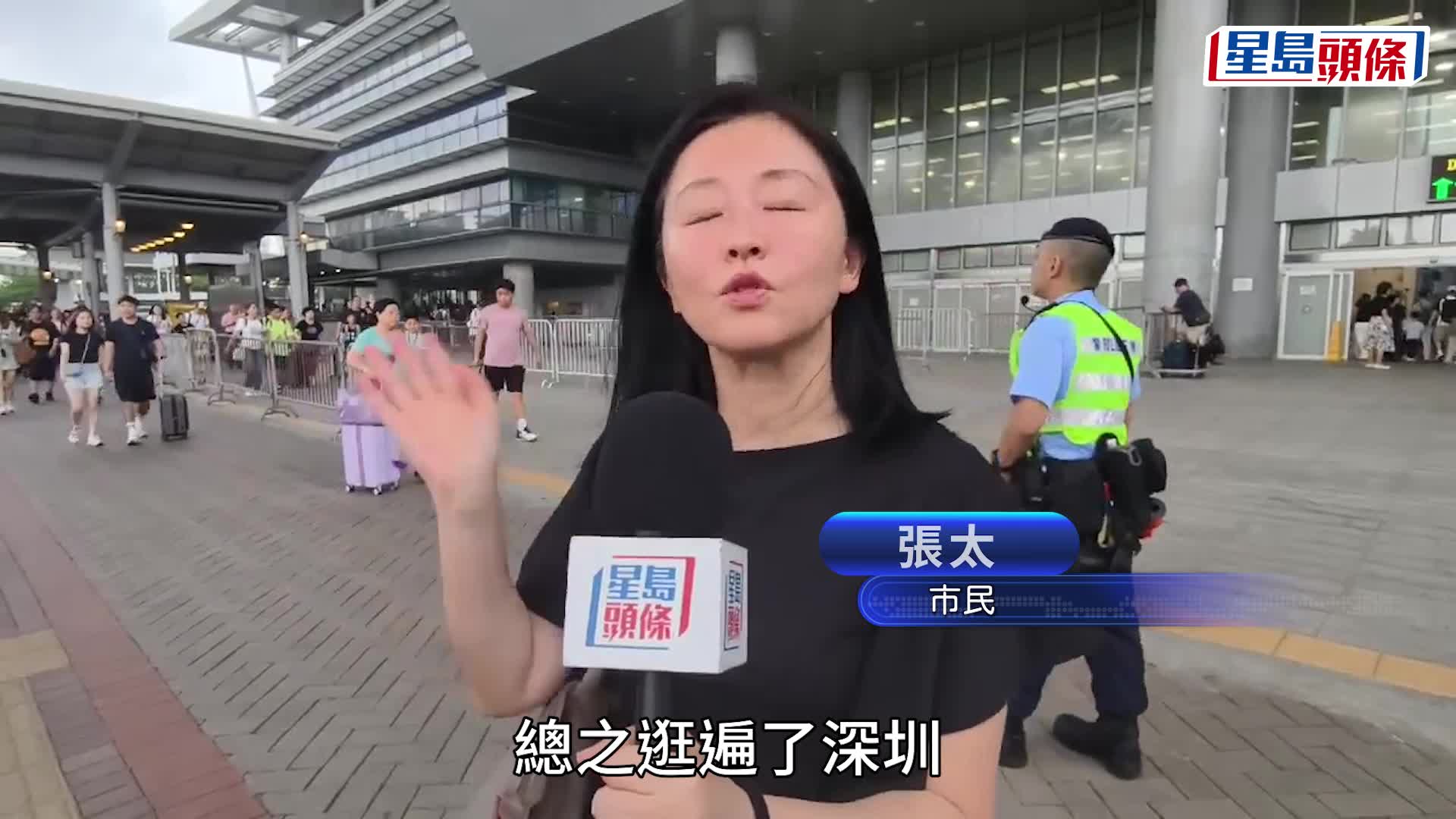 五一黃金周︱深圳灣口岸人潮如鯽 返港市民滿載而歸 港珠澳大橋現車龍