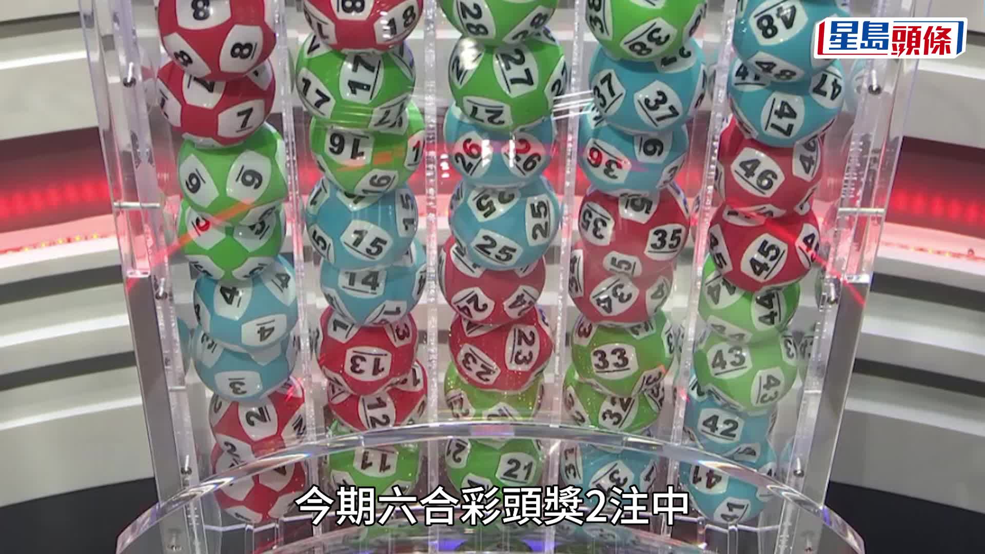 六合彩︱頭獎一注中派逾6700萬 即睇中獎號碼