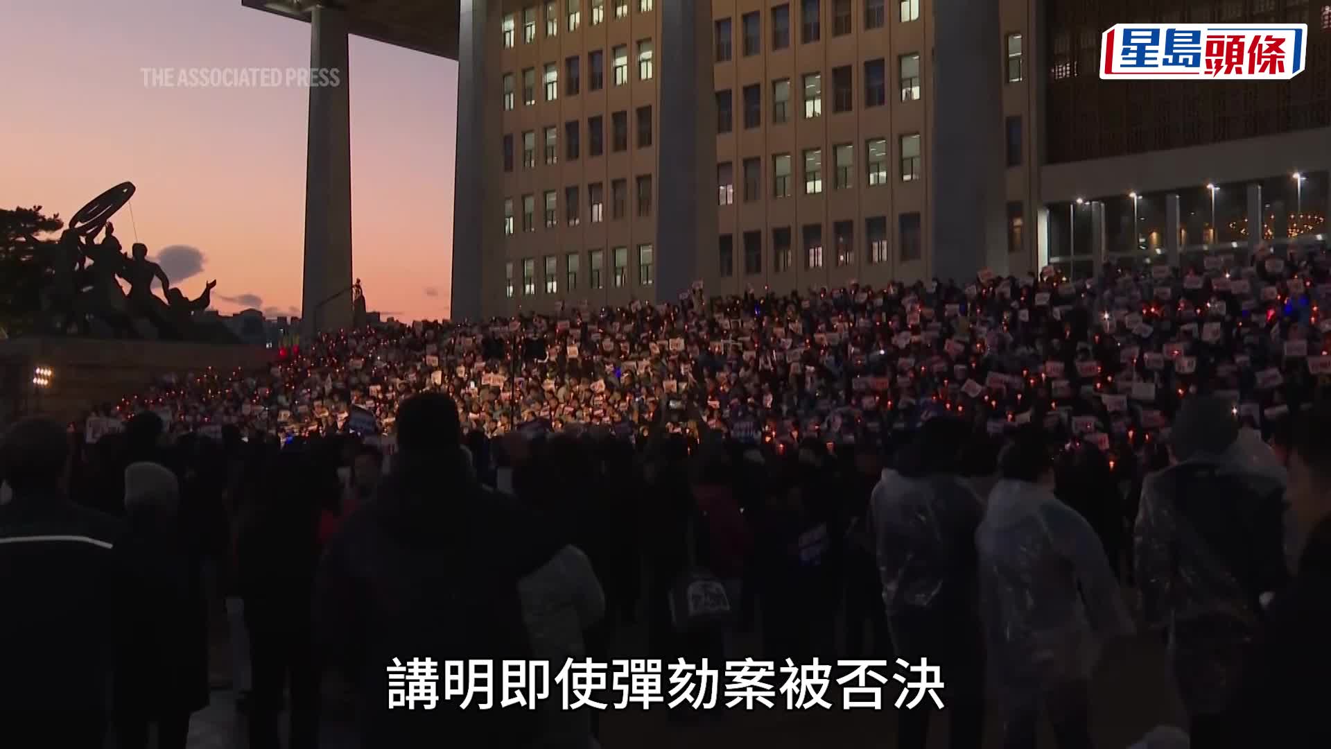 南韓國會議員就尹錫悅彈劾案投票。 路透社