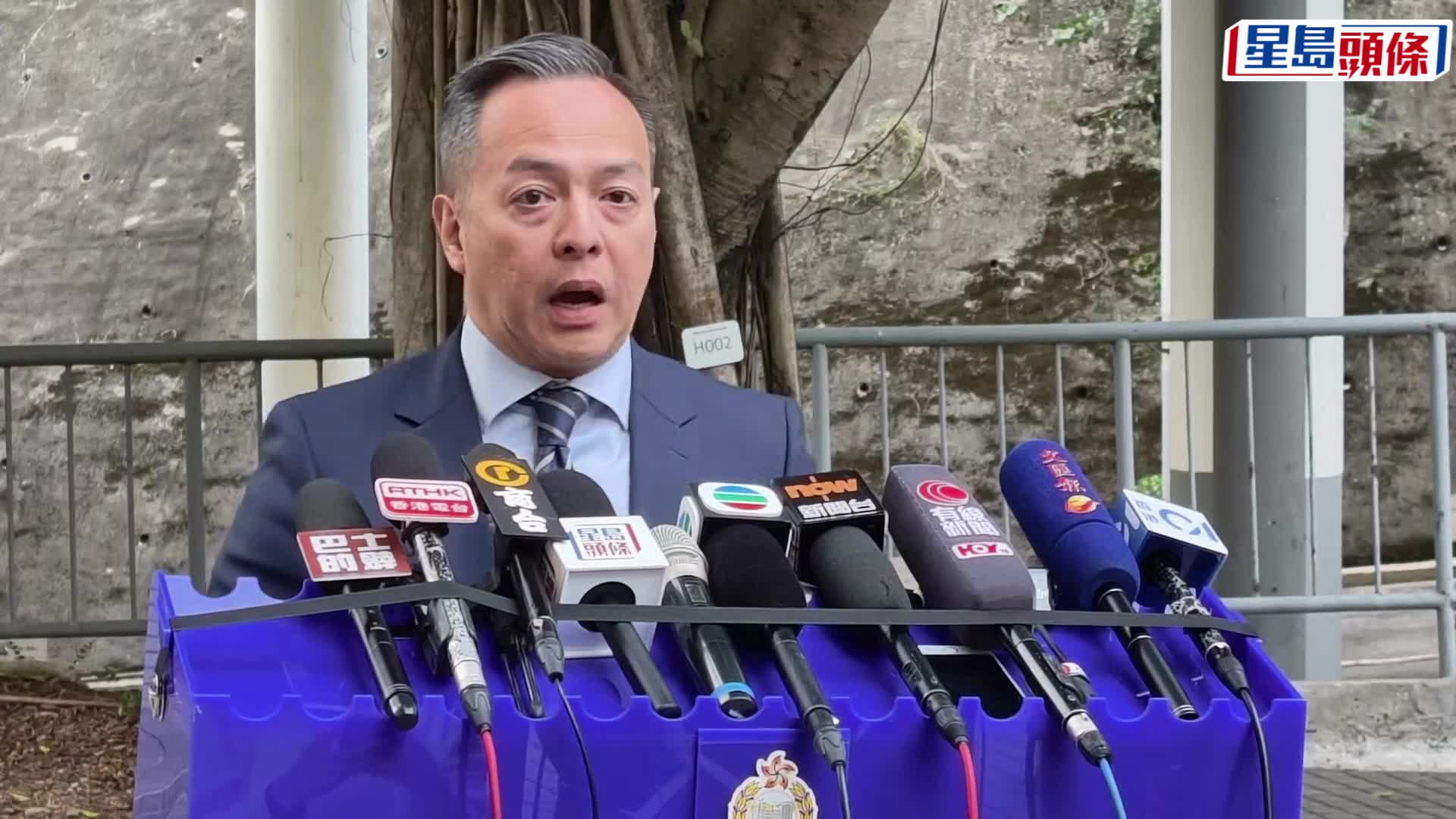 宏福苑遇窃｜明日恢复巩固工程 周一鸣：工人上楼前须放低财物 离开时要搜身