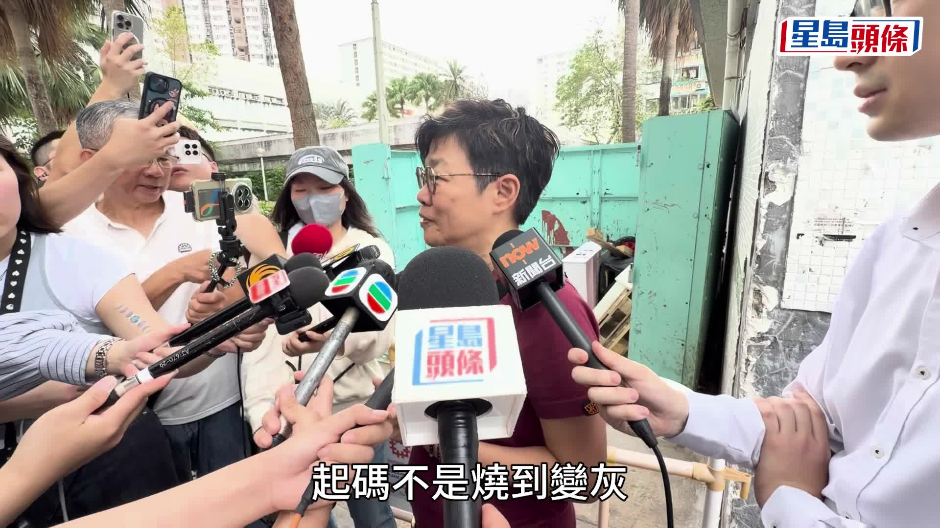 宏福苑執拾︱宏昌閣居民入屋見「燒得七七八八」 豁達面對稱：慶幸人在