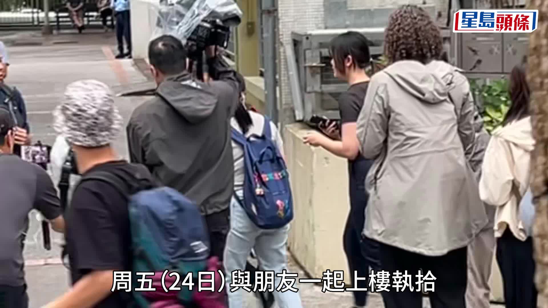胡女士（小圖）希望可與家人一齊在家中享受最尾的時光。蔡楚輝攝