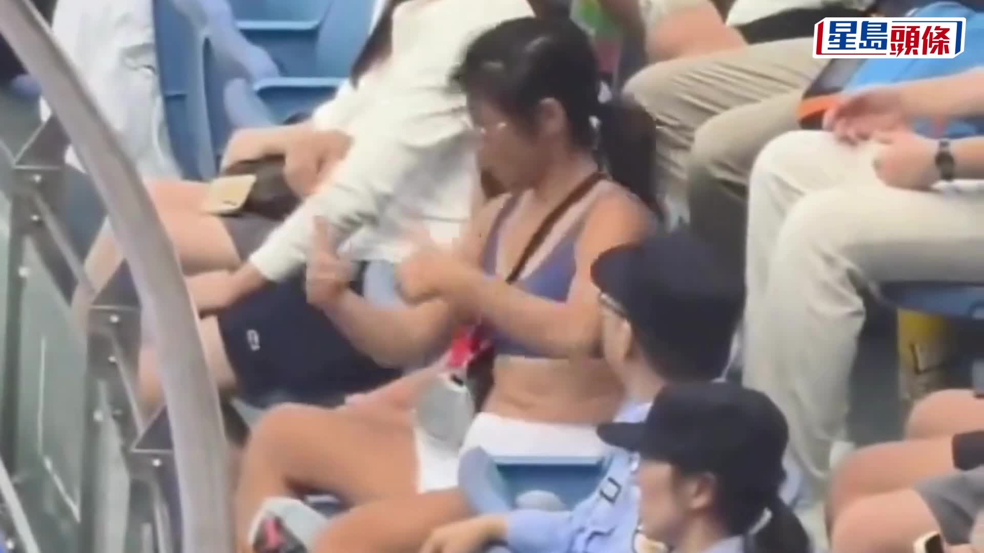 上海網球大師賽｜酒後喧嘩炫耀外籍護照 女球迷被抬出場 身份被起底｜有片