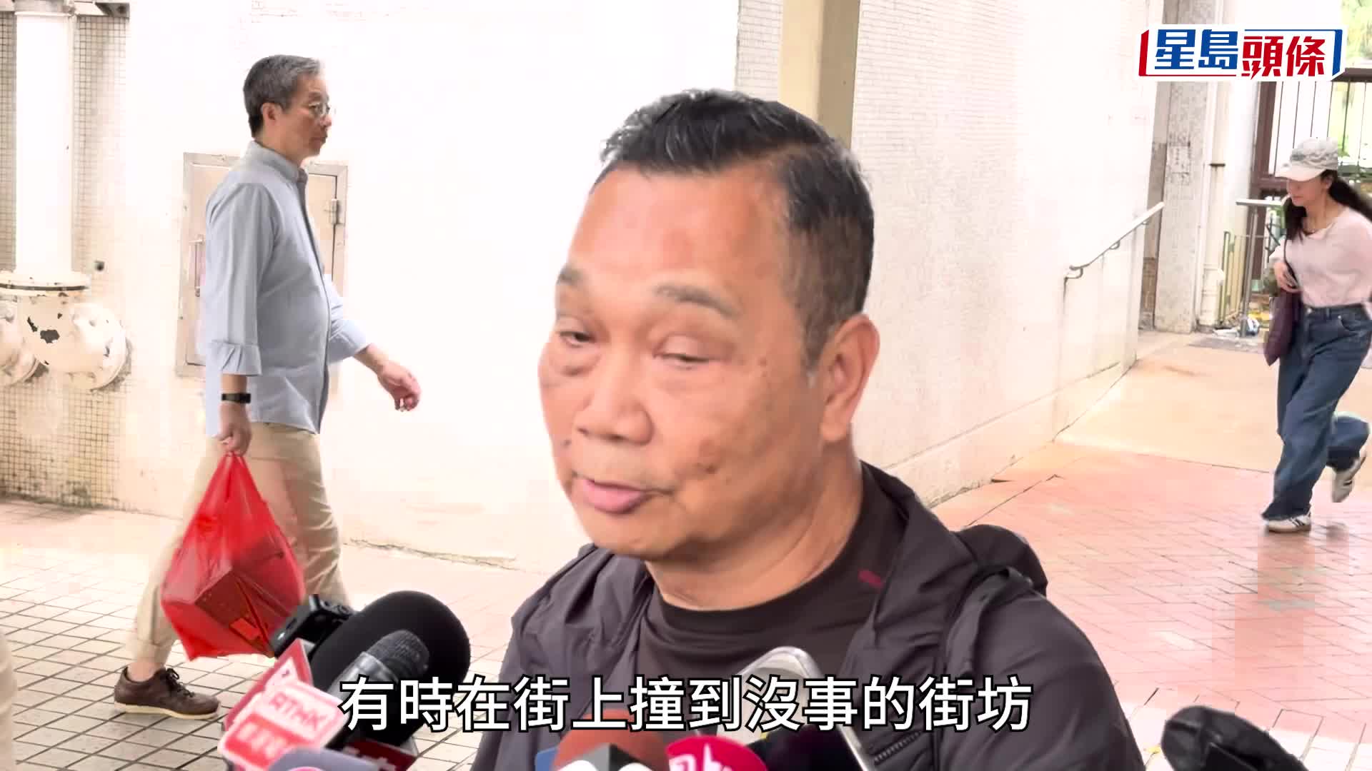 宏福苑執拾｜大火腳傷未癒無法上樓 宏昌閣居民：放唔低啲街坊