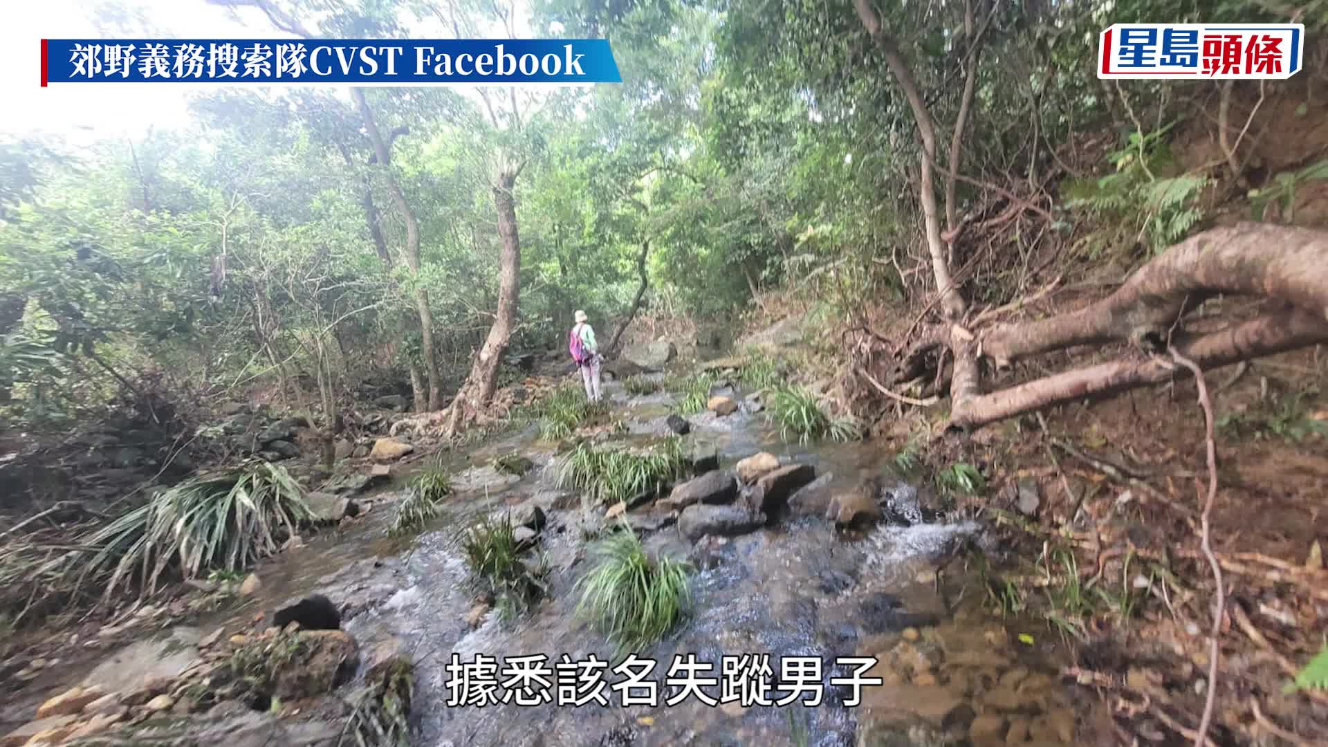 郊野義務搜索隊大埔滘自然教育徑搜索失蹤男子 發現人骨死者身份待查