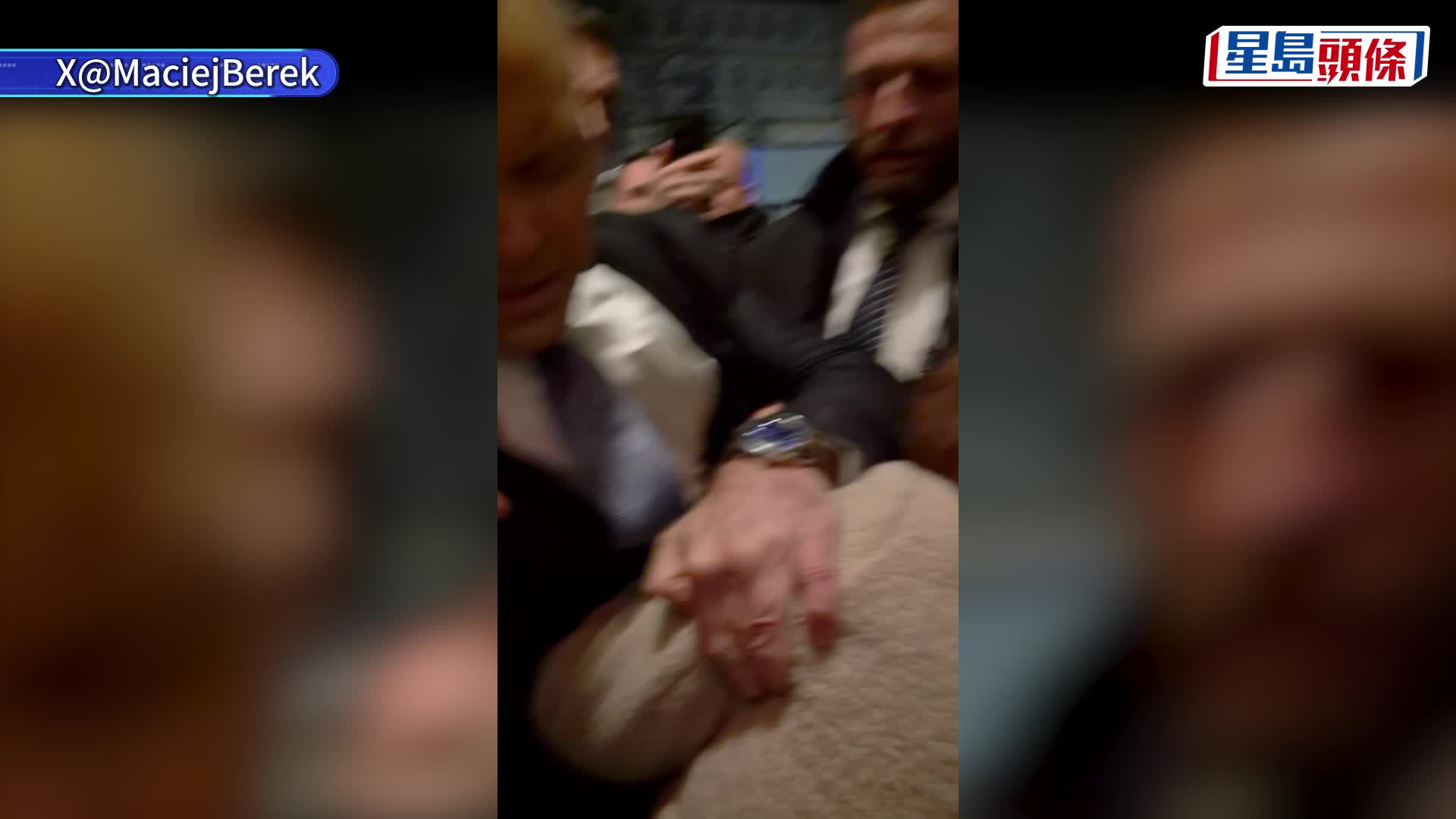 波蘭最高法院外有大批警察戒備。路透社