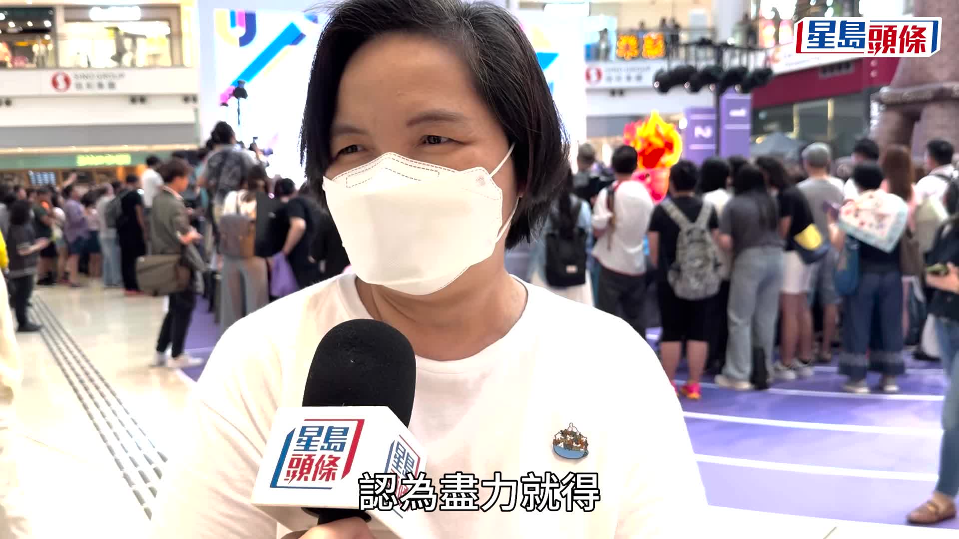 巴黎奧運｜「黃杜配」乒乓球混雙闖4強爭銅牌 市民聚商場打氣：盡力就得