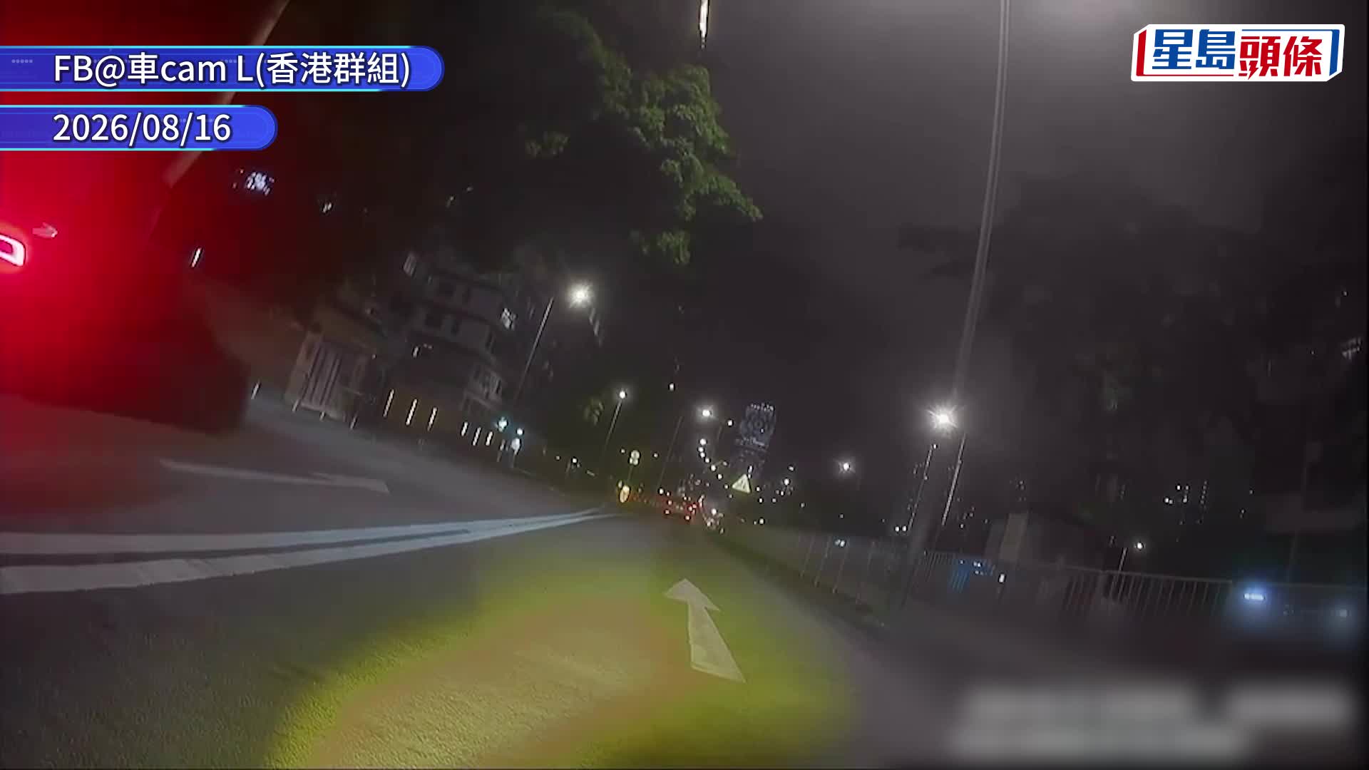 有片｜九龍城狗隻闖馬路 鐵騎士急停車救起 主人疑無繫繩捱轟