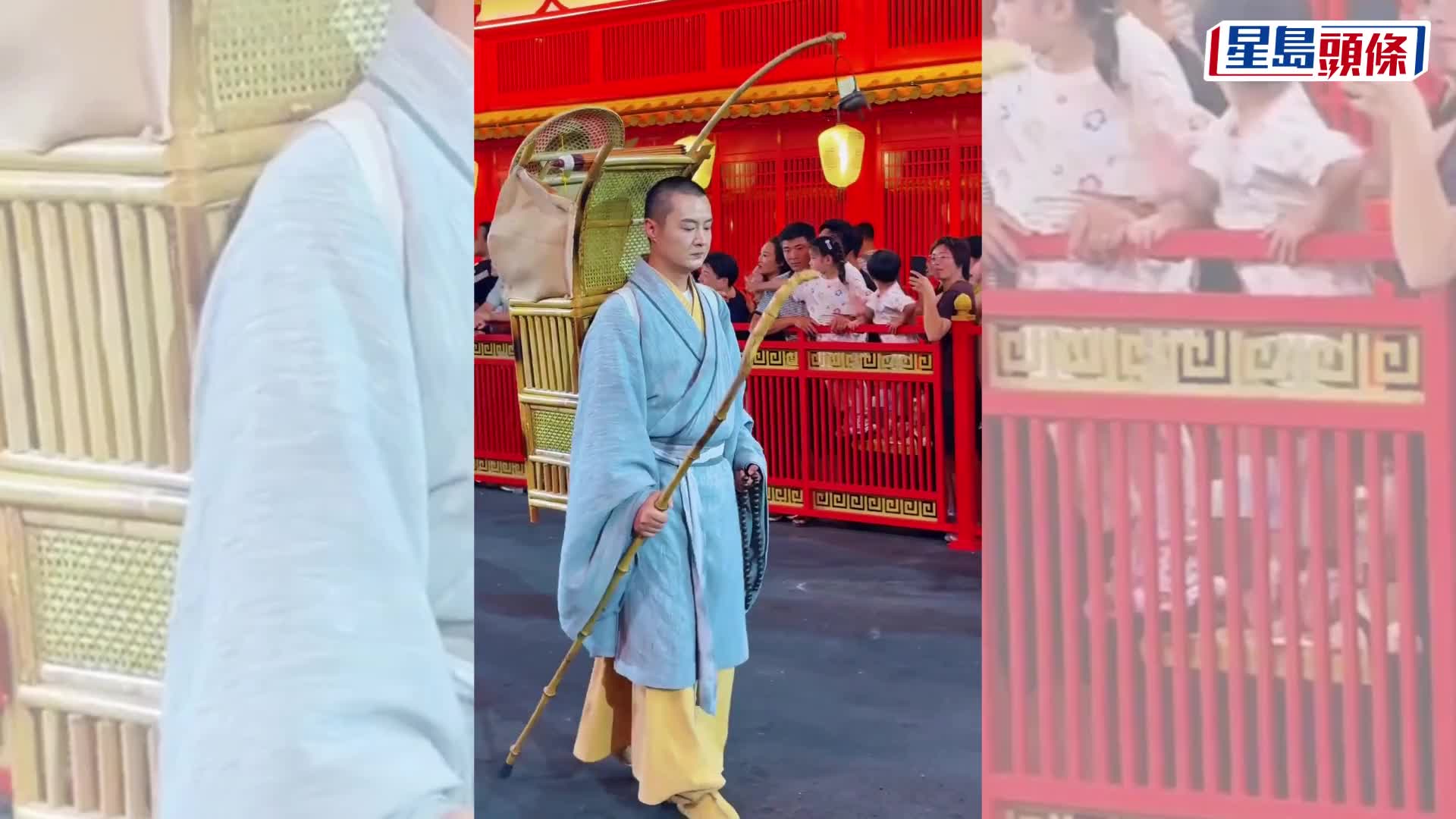 影視寒冬無戲拍，36歲待業演員轉戰景區，扮玄奘NPC爆紅。