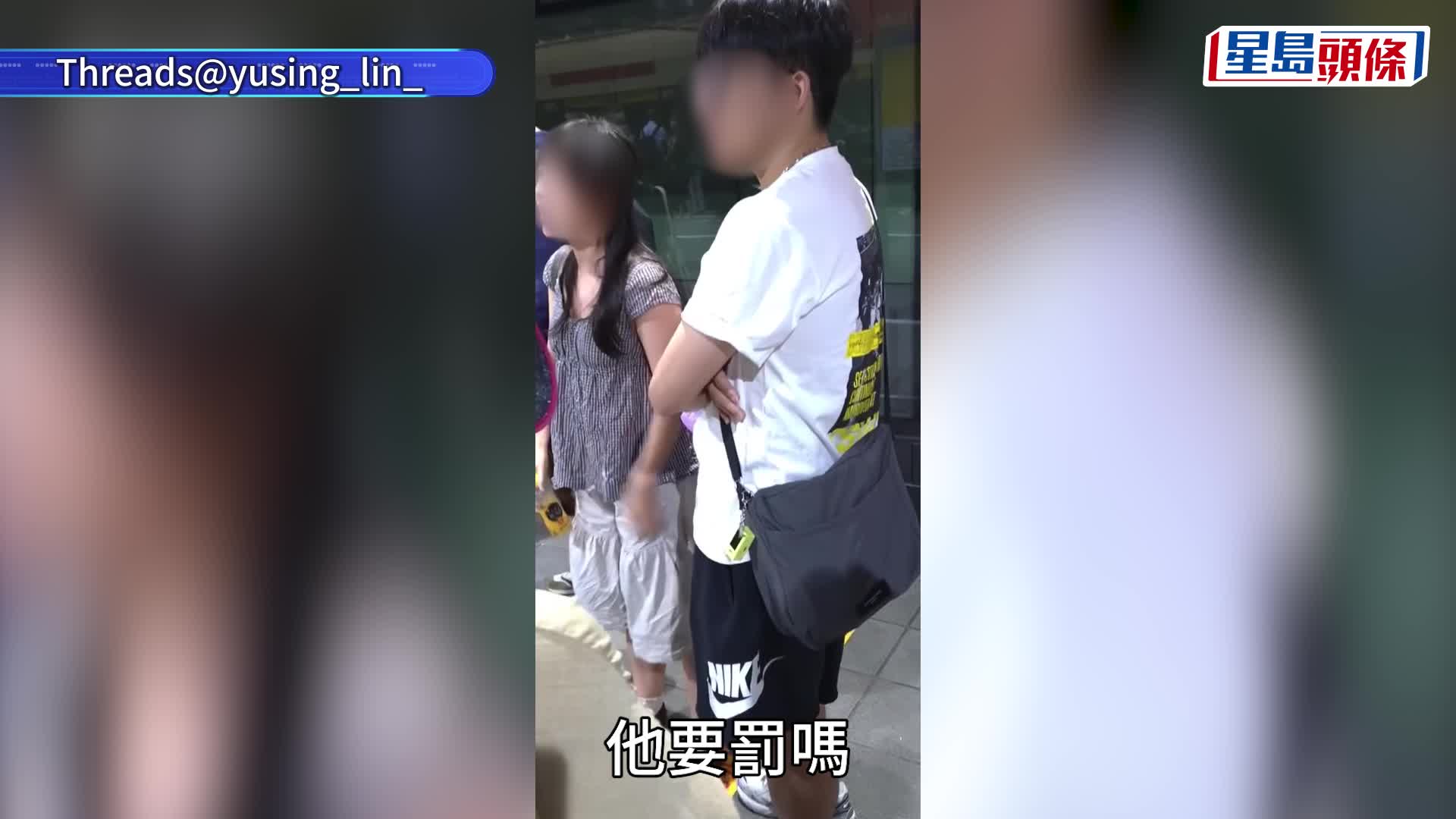 台北捷运｜港男站内喝饮料遭劝阻  同行女护航「只喝了一口」怒比中指惹轰