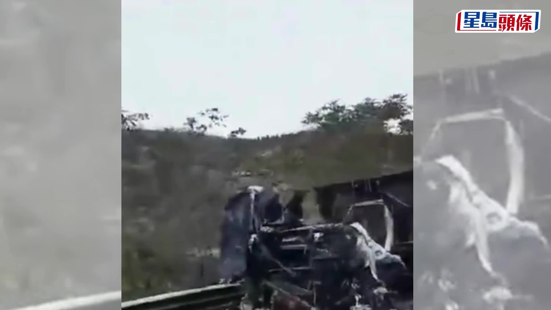 山西運油車發生爆炸現場如災難片，親歷者講述逃生經過。