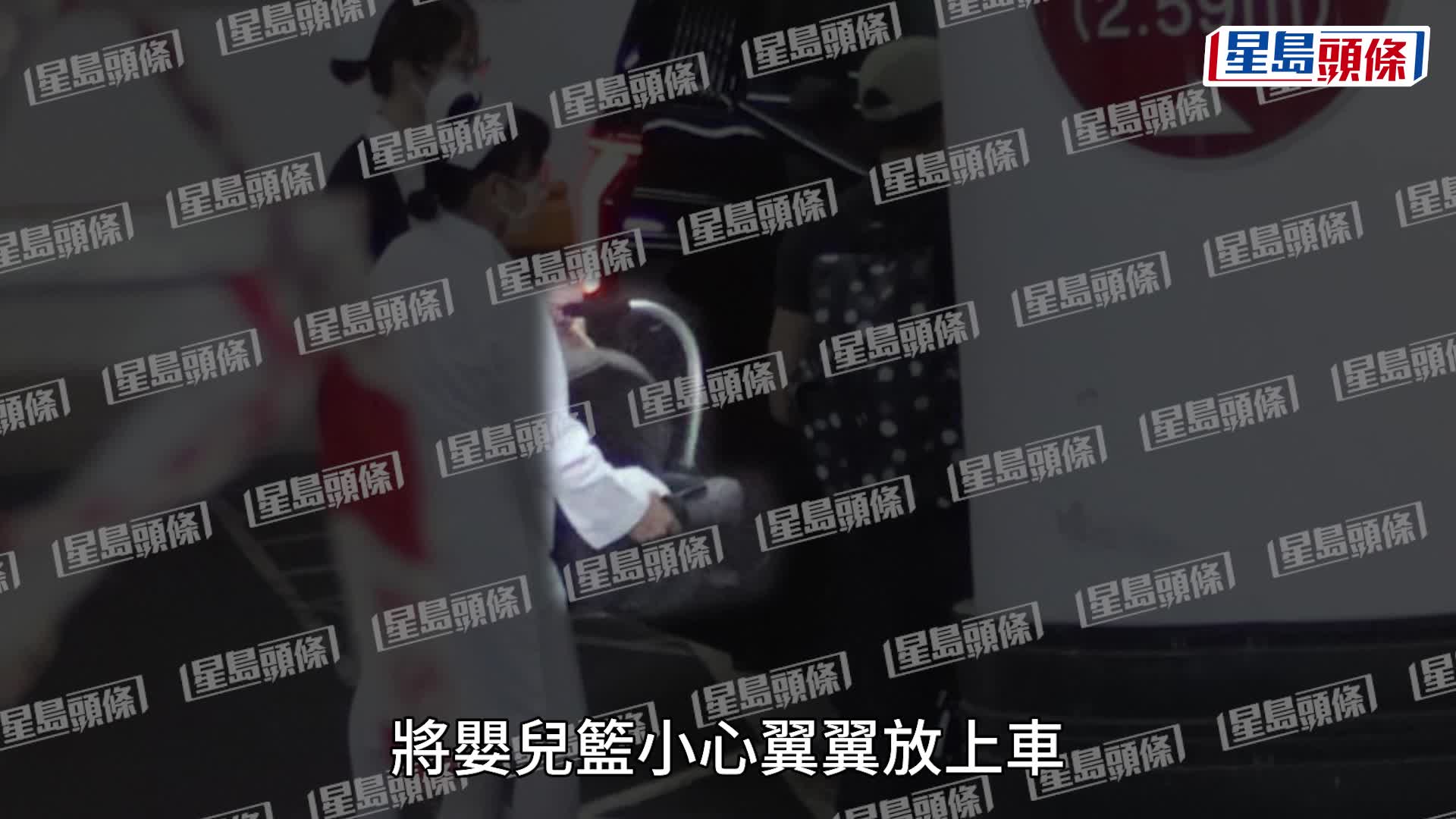 郭富城「三寶」出世！  獨家直擊城城親自駕車現身養和接出院   全程緊張傍到實