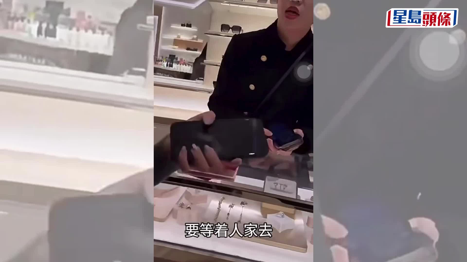 LV女Sale搭上人夫客，原配殺上專櫃：「渣男和你都不會好過！」