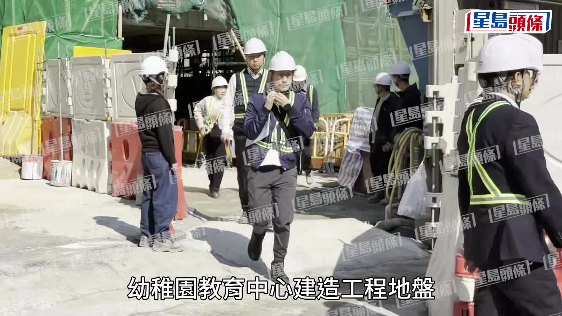 宏福苑大火｜独立委员会主席陆启康 到小西湾及观塘地盘巡查棚网