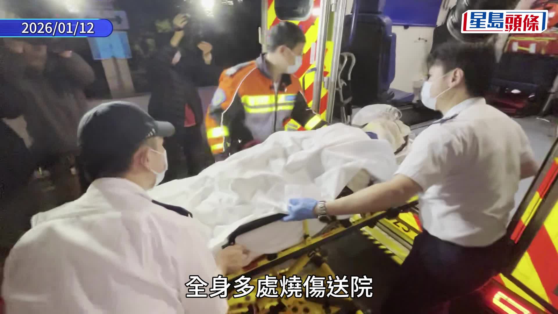 單位一片凌亂。楊偉亨攝