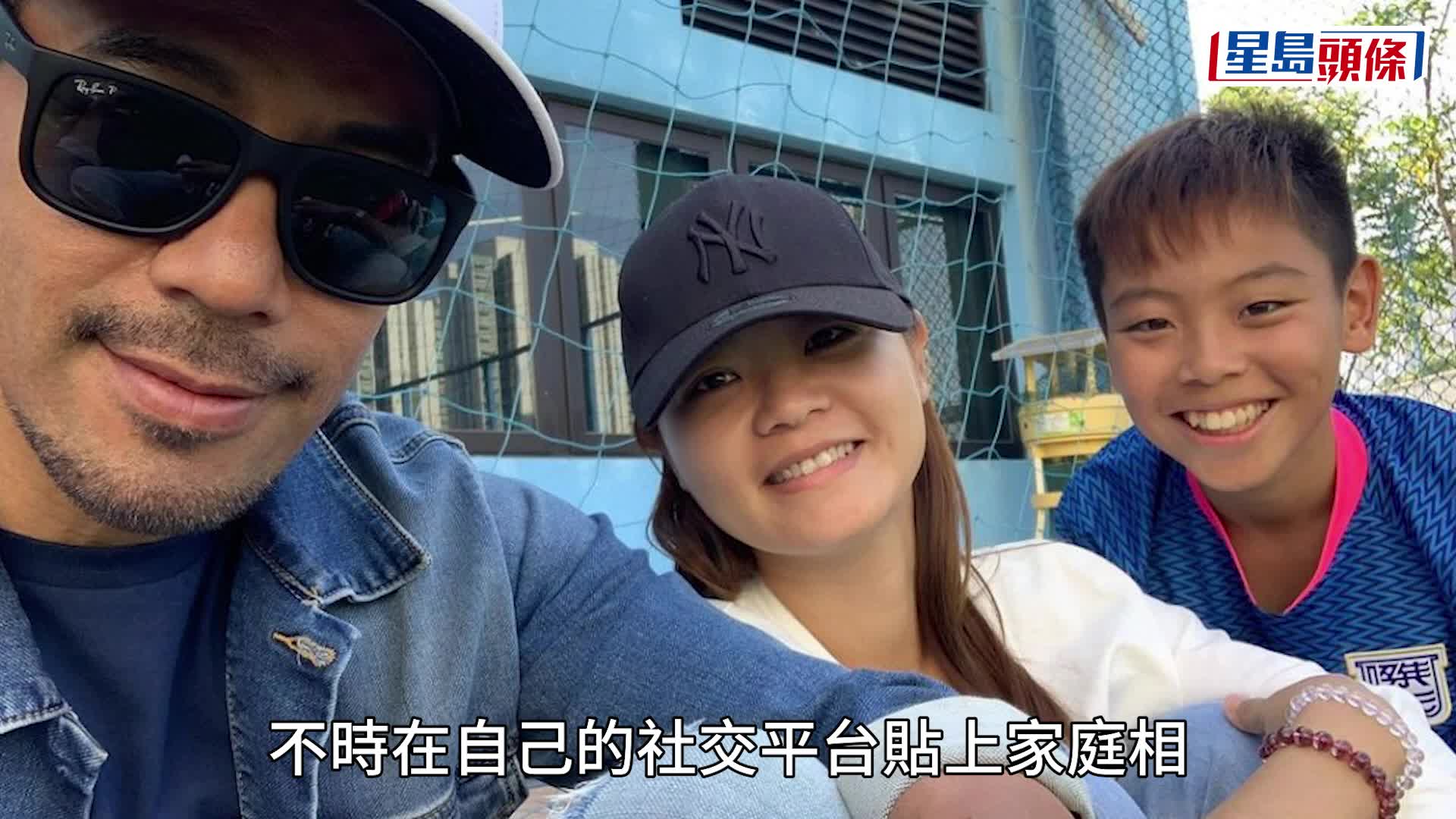 TVB「七線男藝人」晒溫馨全家福  妻女樣貌如餅印同屬美人一族