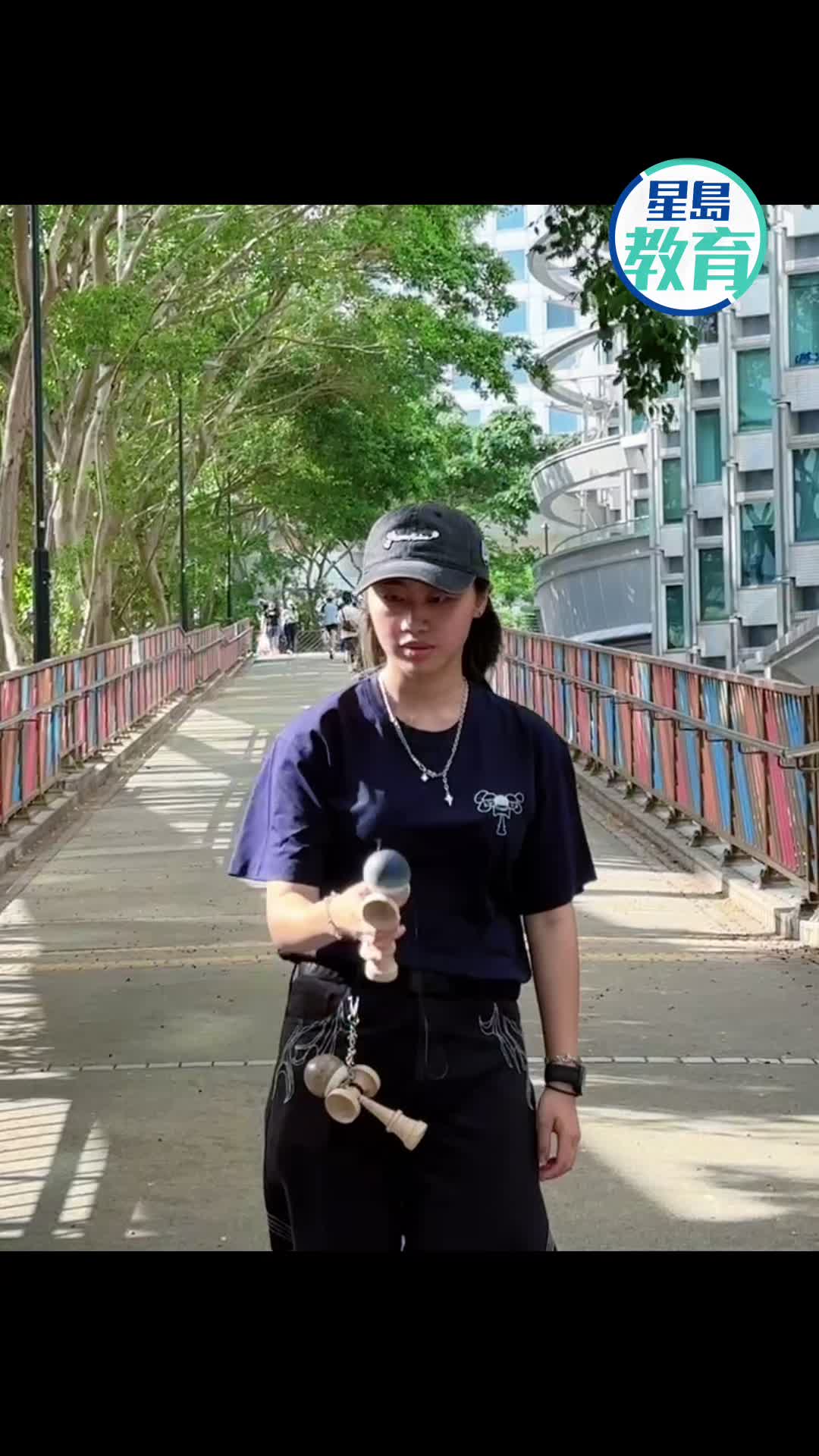 自言讀書成績一般的沈靖殷，打劍球開啟她另一個人生軌迹。