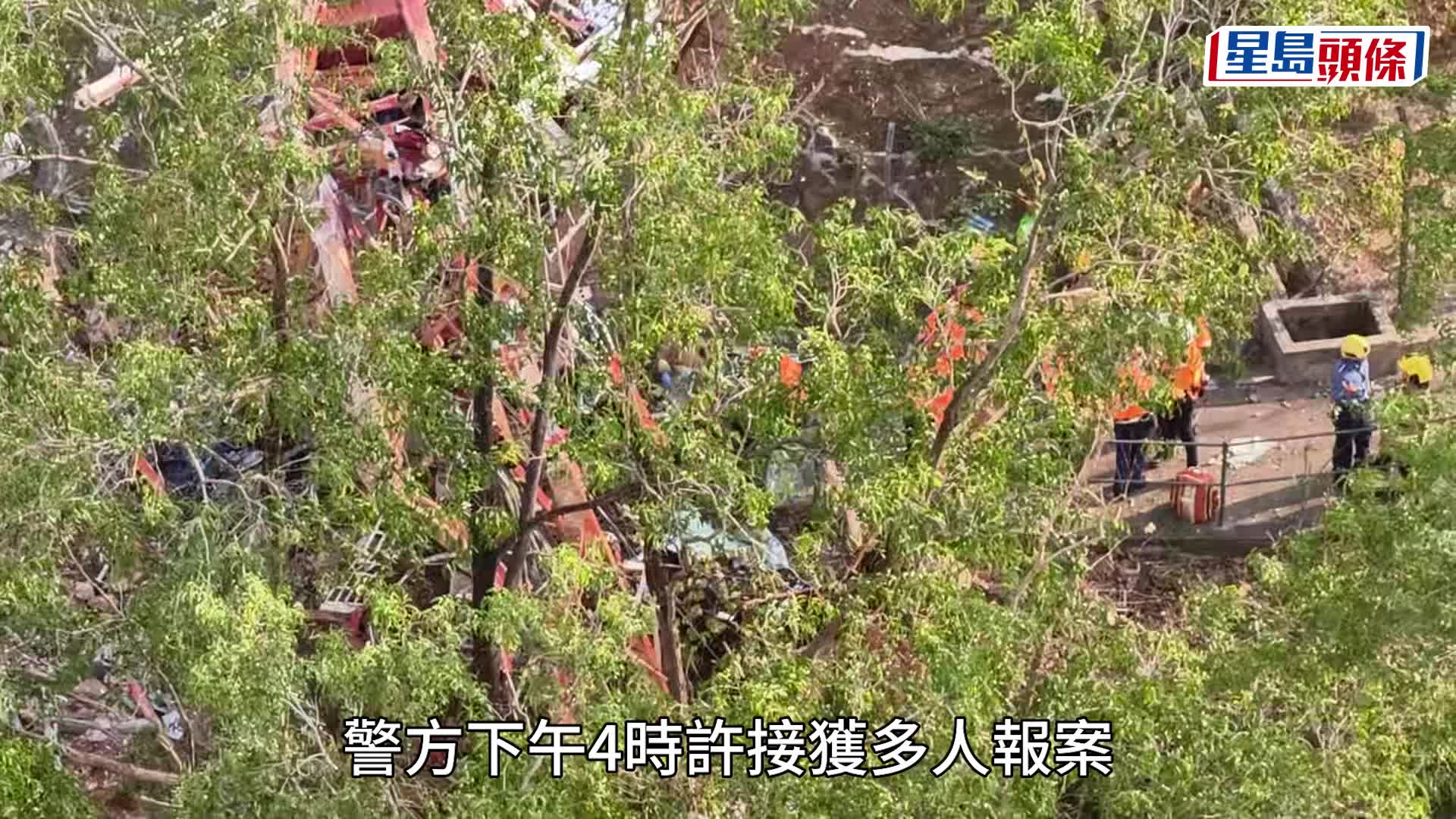 葵涌地盤有天秤倒塌 男操作員連人帶機墮地不治