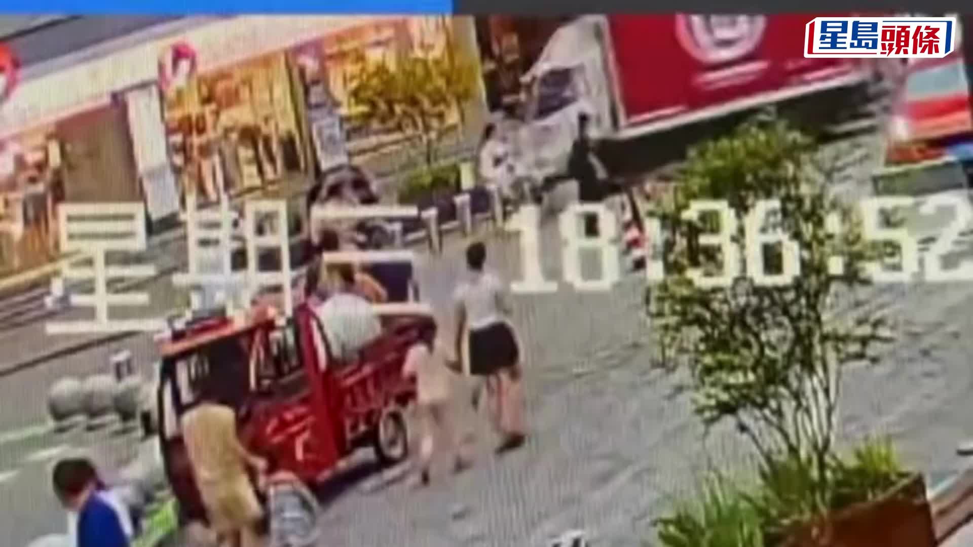 湖南岳陽貨車撞進奶茶店，致2死2傷。