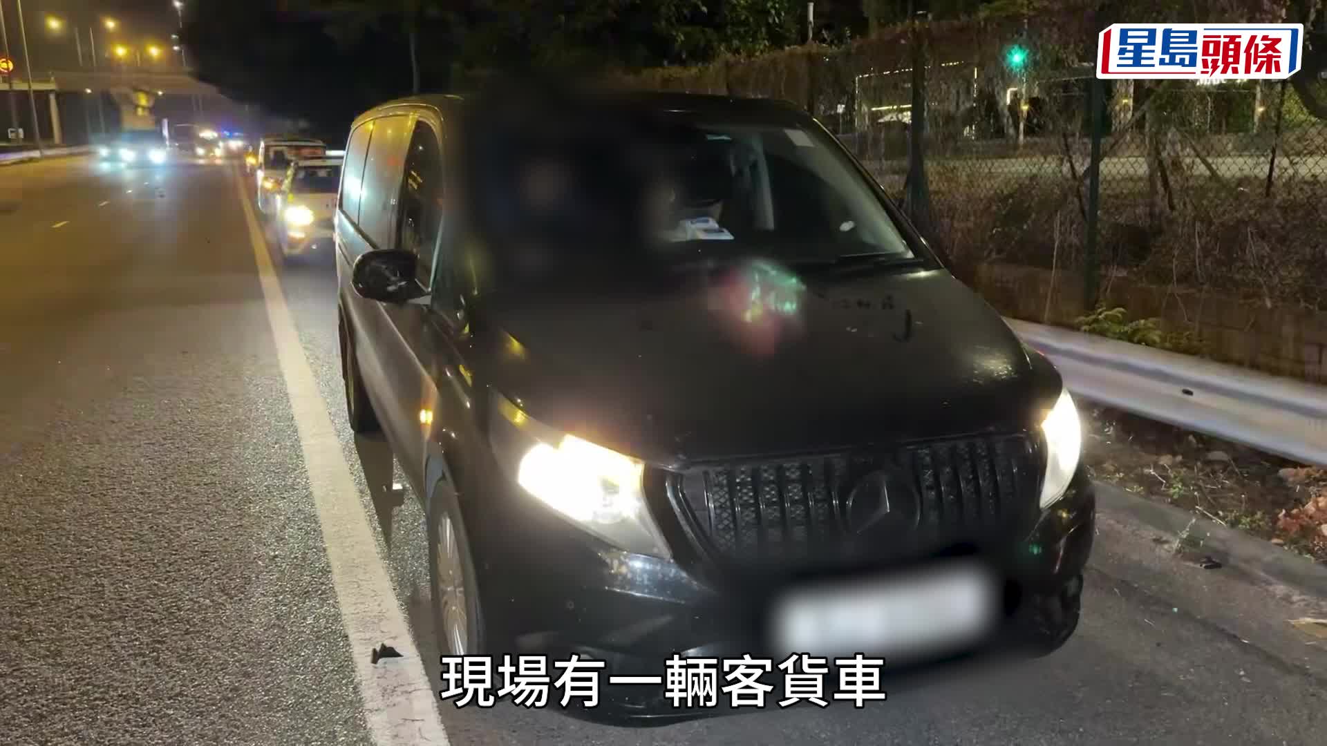 吐露港公路GT-R跑車失事嚴重損毀　司機蹤杳警追查下落