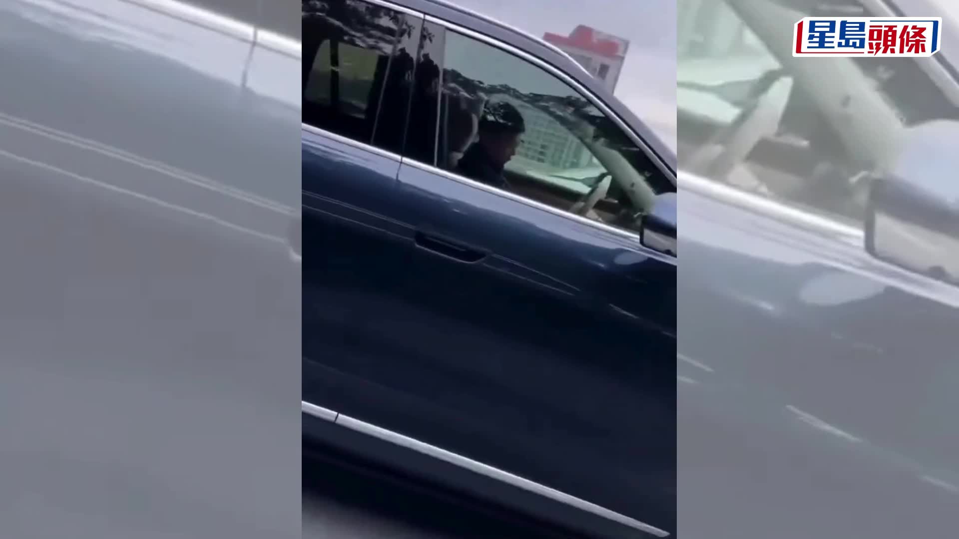 華為余承東疑被拍下開車睡覺，深圳交警：拍片者也違規。