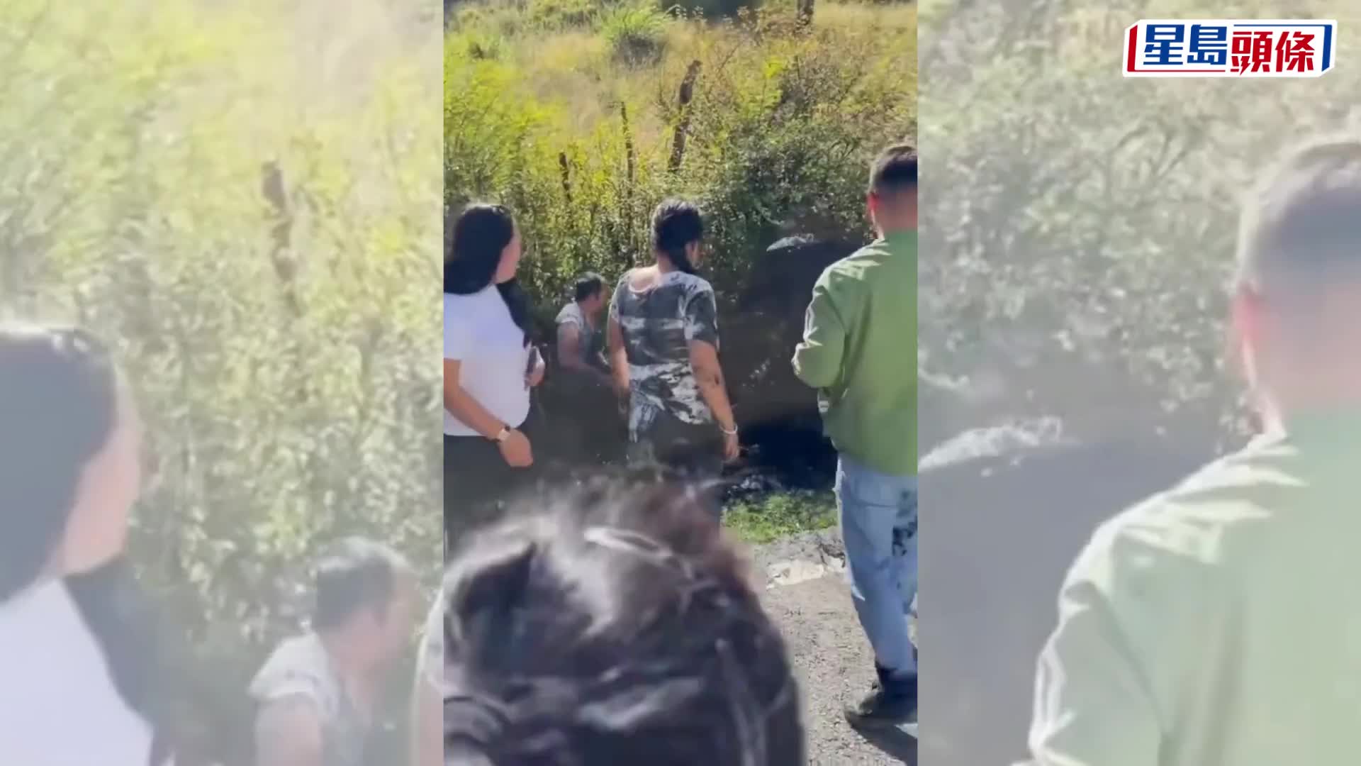 國慶出行MMA｜逆行搶道引發衝突 數男扭打齊摔進黑臭水溝｜有片 
