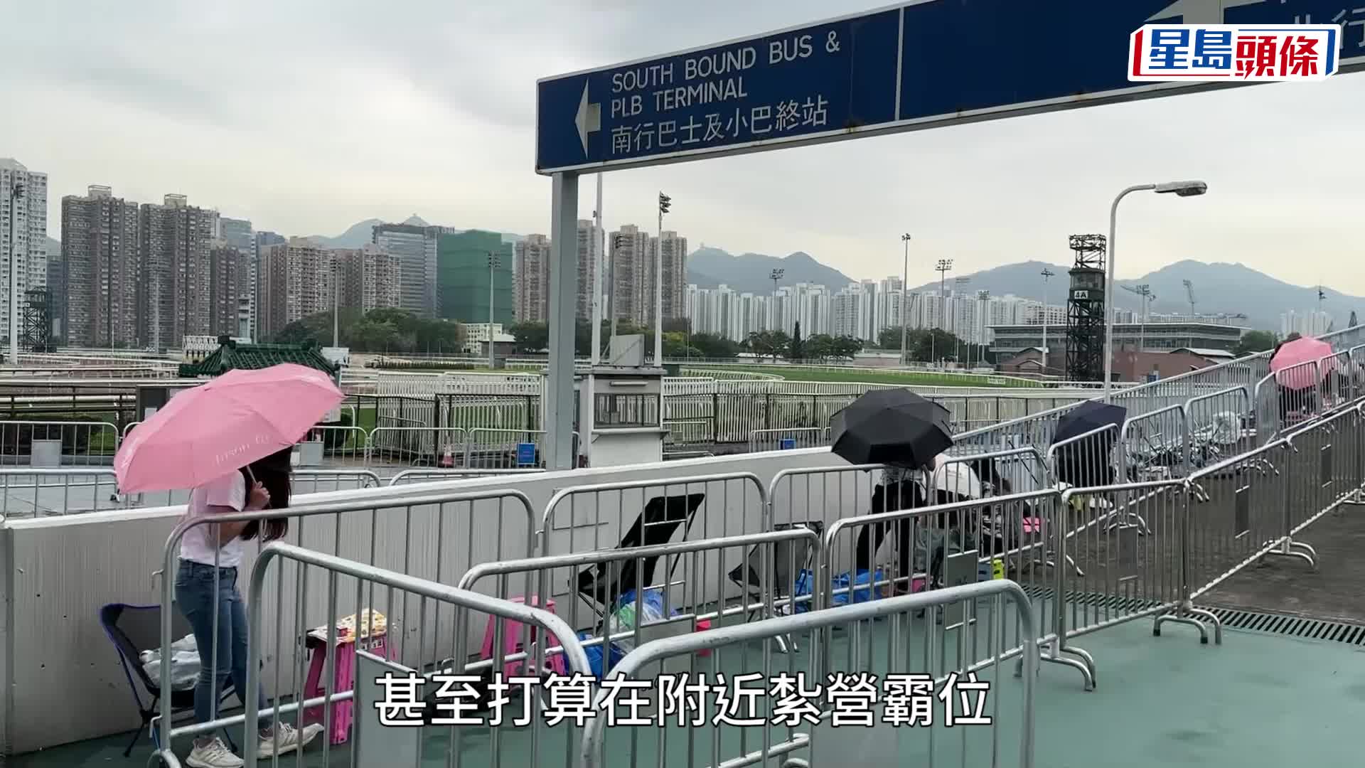 Anson Lo周日現身馬場 神徒冒雨擔凳仔提早兩日霸位