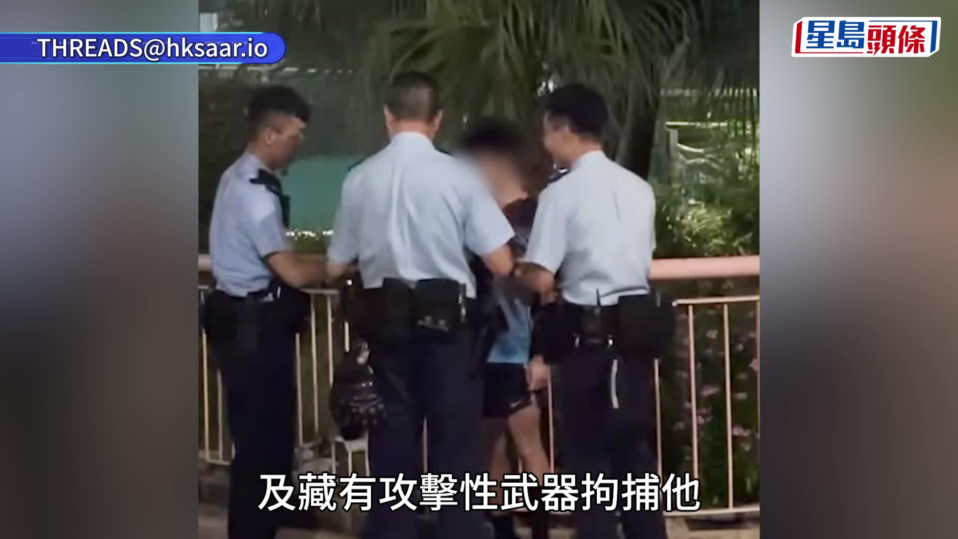 跑步男將老鼠藥放落貓糧，被貓義工揭發報警。Threads@🇭🇰香港懷疑動物虐待調查報告影片截圖