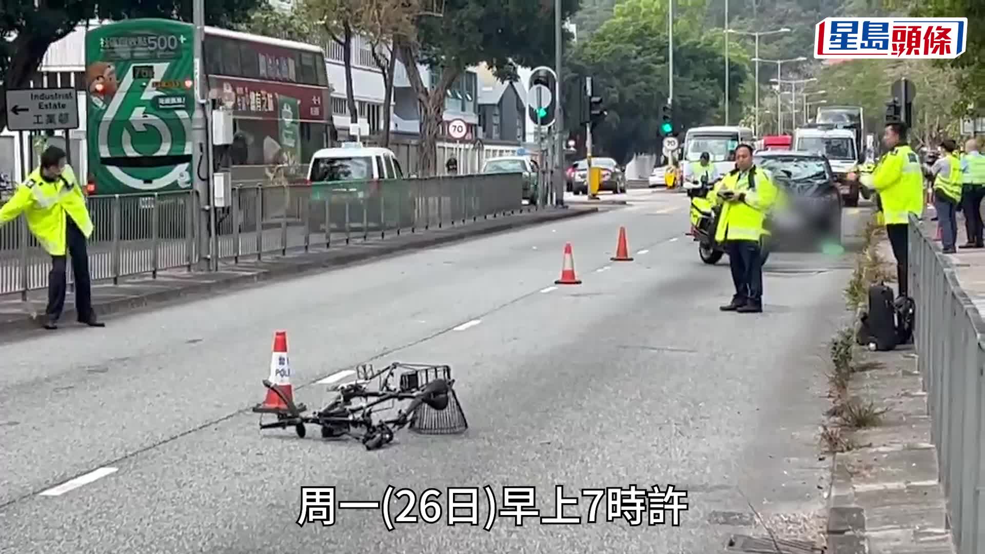 大埔單車漢捱私家車撞昏迷送院亡 司機涉危駕被捕