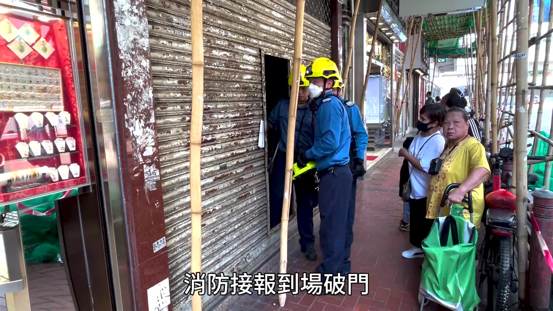 三隻幼貓安全獲救。楊偉亨攝