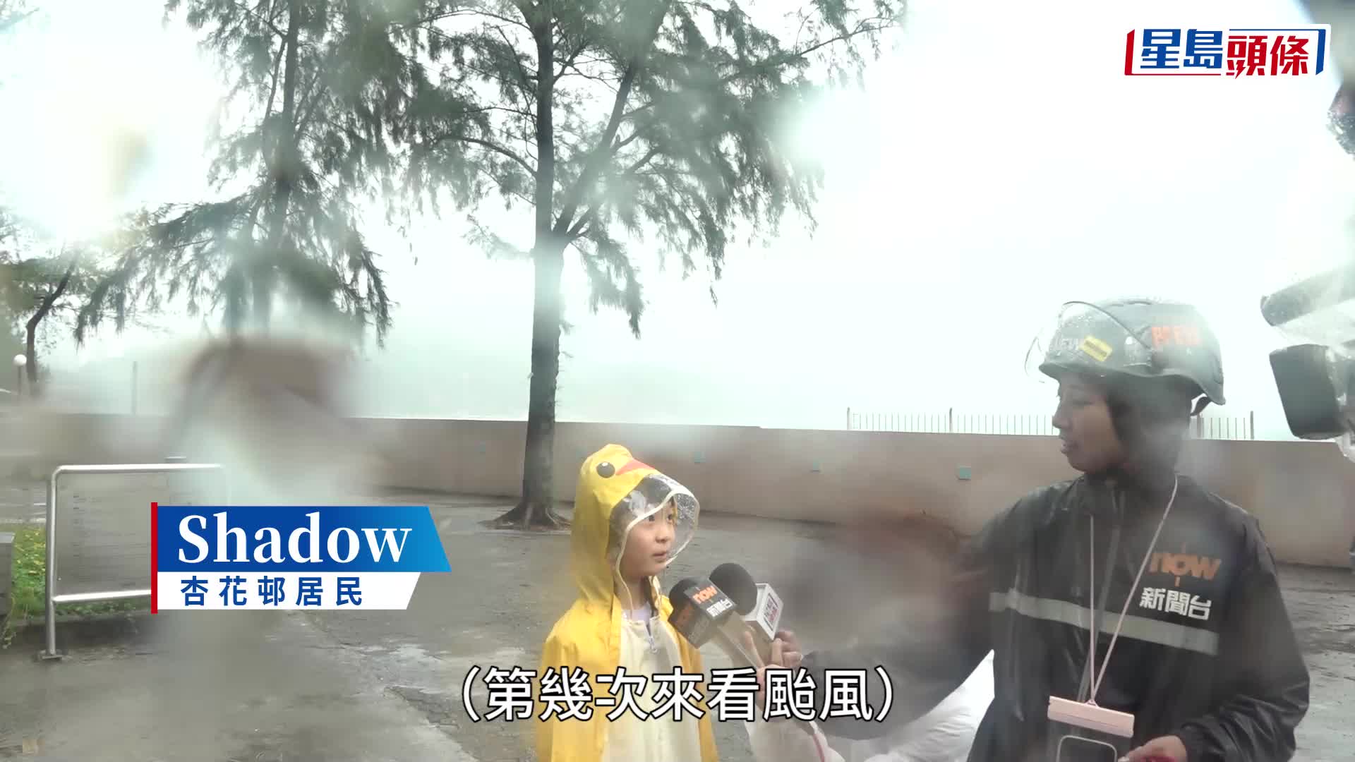 有居民走到岸边感受小犬风力。苏正谦摄